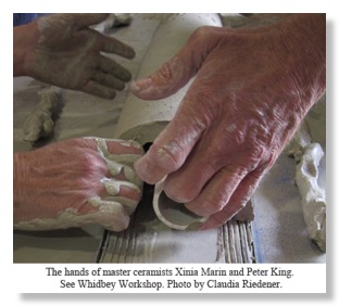 Peter &#38; Zenia hands
